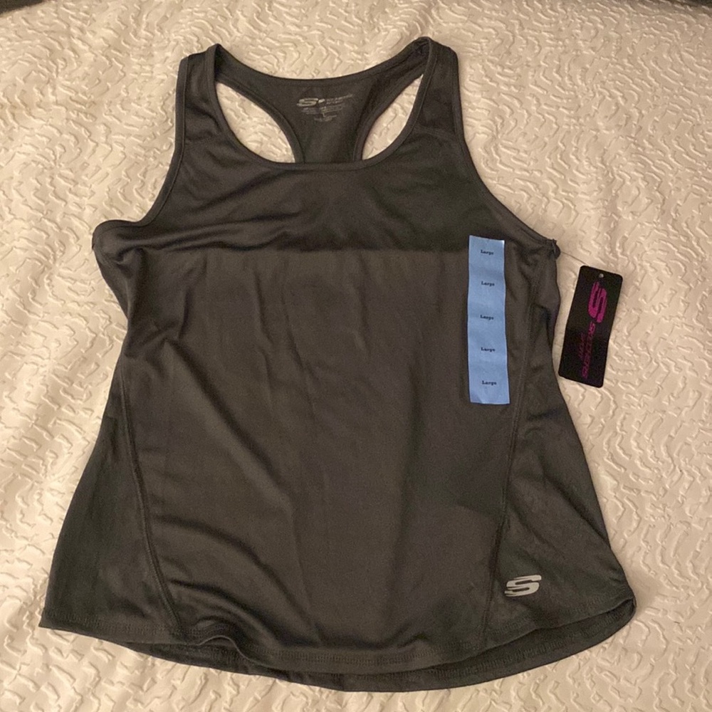 Sketchers sport workout tank top, size large